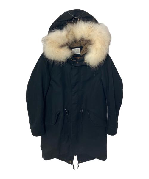 AMERICAN RAG CIE（アメリカンラグシー）AMERICAN RAG CIE (アメリカンラグシー) AMERICAN RAG CIE ライナー付モッズコート ブラック サイズ:1の古着・服飾アイテム