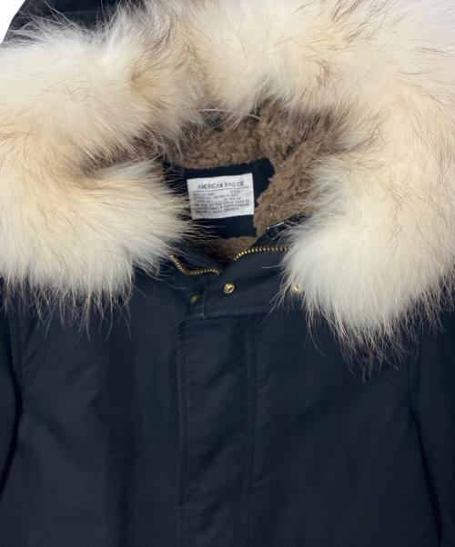 AMERICAN RAG CIE（アメリカンラグシー）AMERICAN RAG CIE (アメリカンラグシー) AMERICAN RAG CIE ライナー付モッズコート ブラック サイズ:1の古着・服飾アイテム