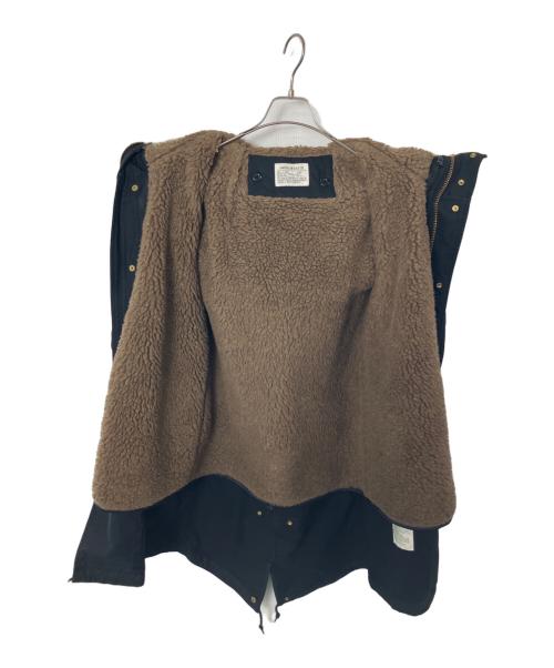 AMERICAN RAG CIE（アメリカンラグシー）AMERICAN RAG CIE (アメリカンラグシー) AMERICAN RAG CIE ライナー付モッズコート ブラック サイズ:1の古着・服飾アイテム