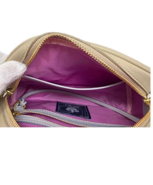 A.D.M.J.（エーディーエムジェイ）A.D.M.J. (エーディーエムジェイ) ショルダーバッグ ベージュの古着・服飾アイテム