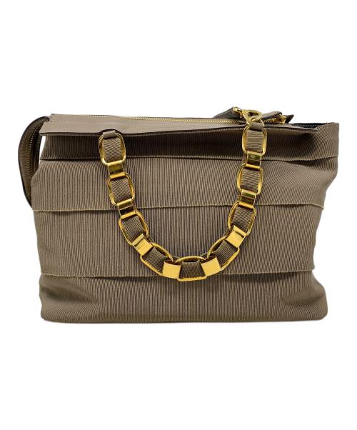 Salvatore Ferragamo（サルヴァトーレ フェラガモ）Salvatore Ferragamo (サルヴァトーレ フェラガモ) ショルダーバッグ ブラウンの古着・服飾アイテム