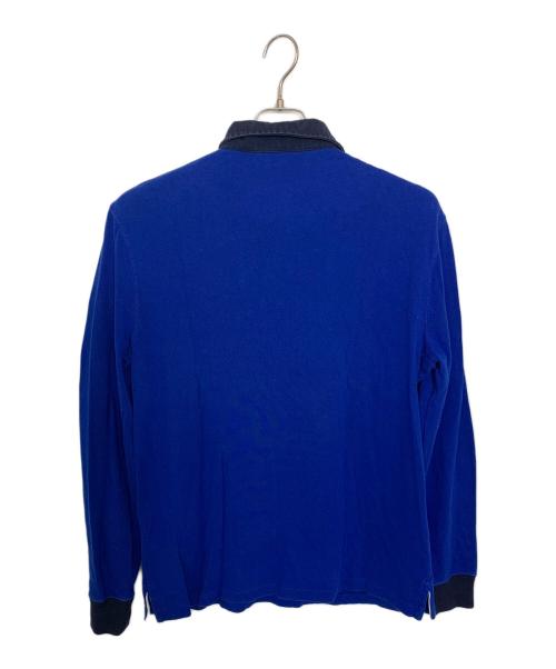 POLO RALPH LAUREN（ポロ・ラルフローレン）POLO RALPH LAUREN (ポロ・ラルフローレン) ラガーシャツ ブルー サイズ:Mの古着・服飾アイテム