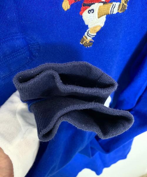 POLO RALPH LAUREN（ポロ・ラルフローレン）POLO RALPH LAUREN (ポロ・ラルフローレン) ラガーシャツ ブルー サイズ:Mの古着・服飾アイテム