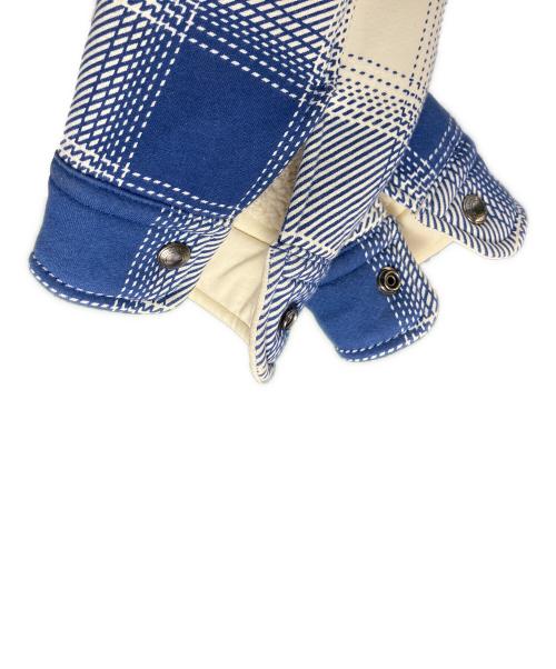 POLO RALPH LAUREN（ポロ・ラルフローレン）POLO RALPH LAUREN (ポロ・ラルフローレン) POLO RALPH LAUREN ジャケット ホワイト×ブルー サイズ:Mの古着・服飾アイテム