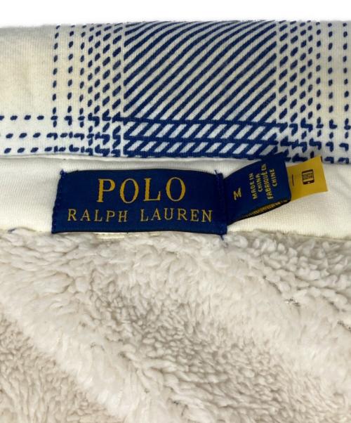 POLO RALPH LAUREN（ポロ・ラルフローレン）POLO RALPH LAUREN (ポロ・ラルフローレン) POLO RALPH LAUREN ジャケット ホワイト×ブルー サイズ:Mの古着・服飾アイテム