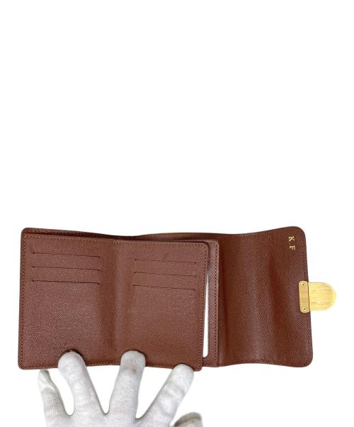 LOUIS VUITTON（ルイ ヴィトン）LOUIS VUITTON (ルイ ヴィトン) 2つ折り財布 ブラウンの古着・服飾アイテム