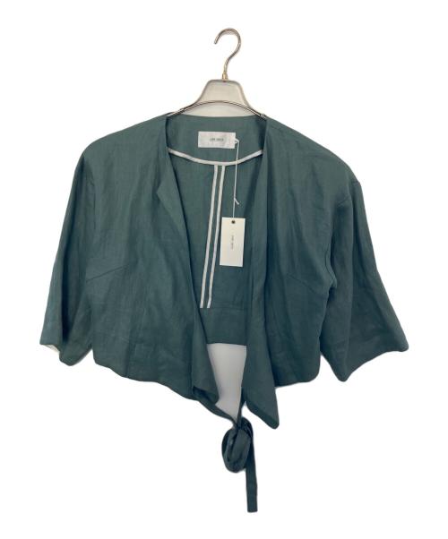 JANE SMITH（ジェーンスミス）JANE SMITH (ジェーンスミス) JANE SMITH リネンカシュクール グリーン サイズ:38 未使用品の古着・服飾アイテム
