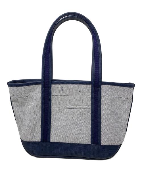 PORTER（ポーター）PORTER (ポーター) トートバッグ グレー×ネイビーの古着・服飾アイテム