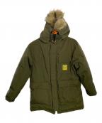 BRUMALブルーマル）の古着「ダウンパーカー」｜オリーブ