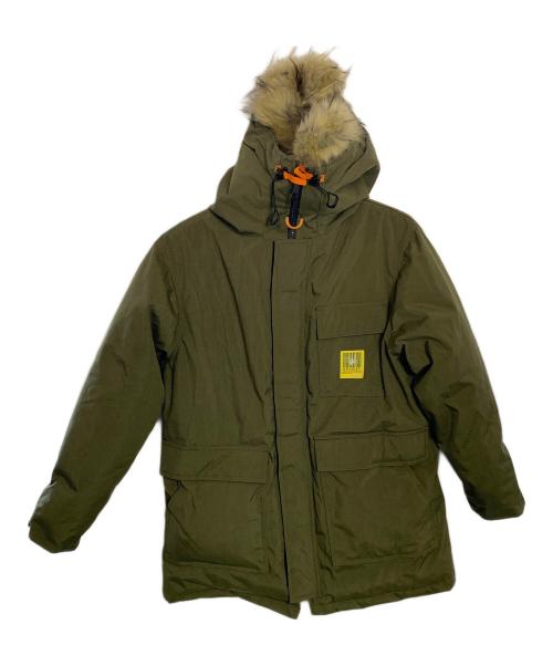 BRUMAL（ブルーマル）BRUMAL (ブルーマル) ダウンパーカー オリーブ サイズ:SMALLの古着・服飾アイテム