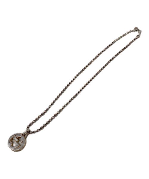 GUCCI（グッチ）GUCCI (グッチ) ネックレス インターロッキングG ブロンズの古着・服飾アイテム