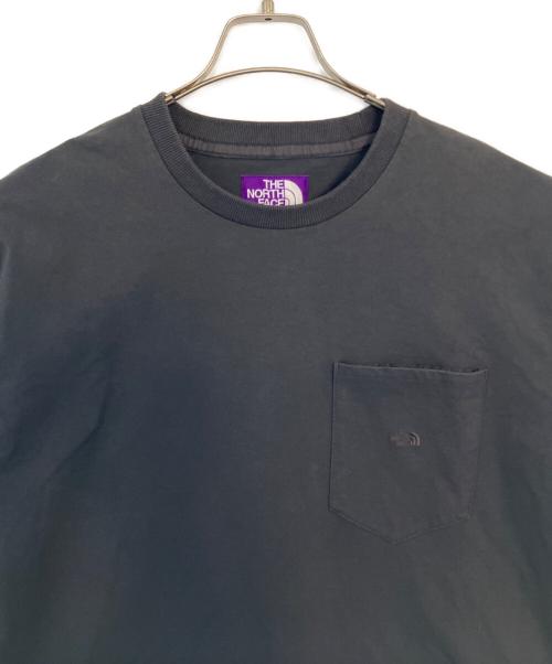 THE NORTHFACE PURPLELABEL（ザ・ノースフェイス パープルレーベル）THE NORTHFACE PURPLELABEL (ザ・ノースフェイス パープルレーベル) THE NORTHFACE PURPLELABEL 半袖カットソー グレー サイズ:Lの古着・服飾アイテム