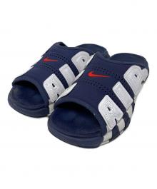 NIKE（ナイキ）の古着「NIKE AIR MORE UPTEMPO SLIDE " WHITE BLACK " サンダル」｜ネイビー