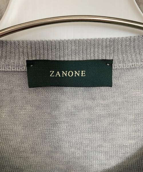 Zanone（ザノーネ）Zanone (ザノーネ) 薄手ニット グレー サイズ:50の古着・服飾アイテム