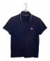 MONCLER（モンクレール）の古着「ポロシャツ」｜ネイビー