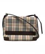 BURBERRYバーバリー）の古着「ショルダーバッグ」｜ブラウン