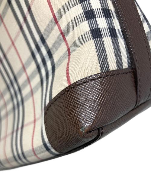 BURBERRY（バーバリー）BURBERRY (バーバリー) ショルダーバッグ ブラウンの古着・服飾アイテム