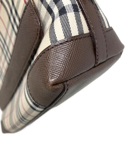 BURBERRY（バーバリー）BURBERRY (バーバリー) ショルダーバッグ ブラウンの古着・服飾アイテム