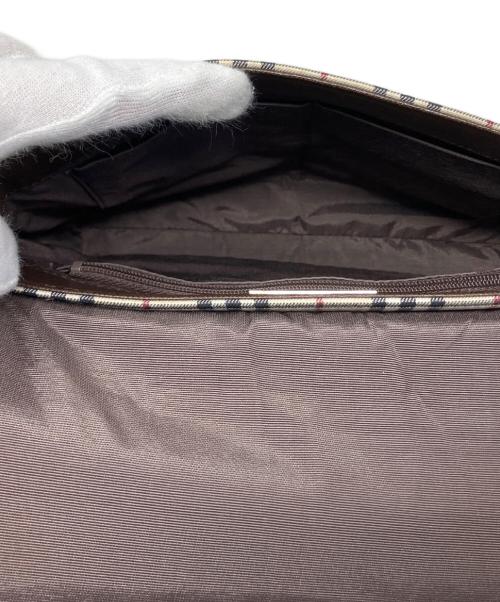 BURBERRY（バーバリー）BURBERRY (バーバリー) ショルダーバッグ ブラウンの古着・服飾アイテム
