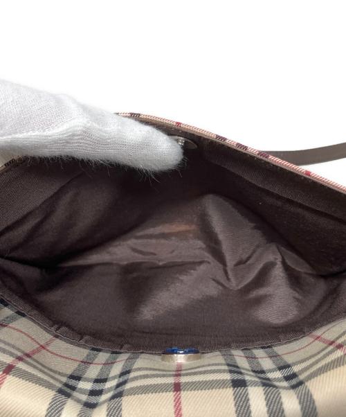 BURBERRY（バーバリー）BURBERRY (バーバリー) ショルダーバッグ ブラウンの古着・服飾アイテム