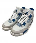 ）の古着「NIKE Air Jordan 4 Retro スニーカー」｜ホワイト×ブルー