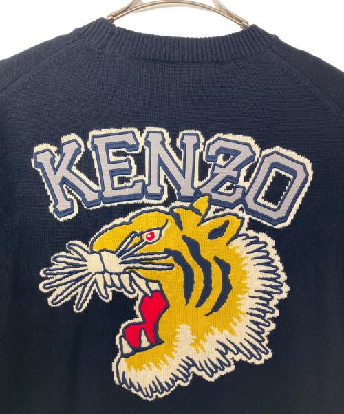 KENZO（ケンゾー）KENZO (ケンゾー) KENZO 厚手ニット ネイビー サイズ:Lの古着・服飾アイテム