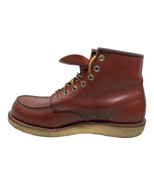 RED WING（レッドウィング）RED WING (レッドウィング) RED WING 6-inch Classic Moc レザーシューズ ブラウン サイズ:SIZE 7の古着・服飾アイテム