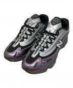 NEW BALANCEニューバランス）の古着「NEW BALANCE ダーク アイスワイン ローカットスニーカー」｜グレー×ブラック