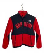 THE NORTH FACE×SUPREMEザ ノース フェイス×シュプリーム）の古着「フリースジャケット」｜レッド×ブラック