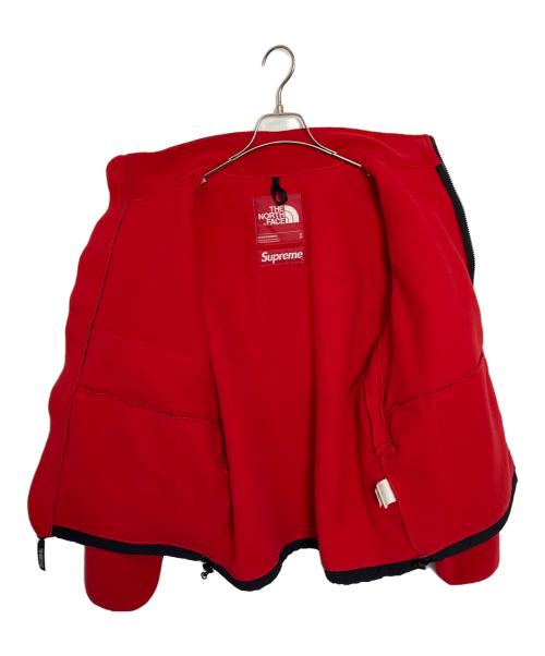 THE NORTH FACE（ザ ノース フェイス）THE NORTH FACE (ザ ノース フェイス) SUPREME (シュプリーム) フリースジャケット レッド×ブラック サイズ:-の古着・服飾アイテム
