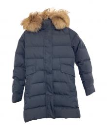 Pyrenex（ピレネックス）の古着「ダウンジャケット」｜ネイビー