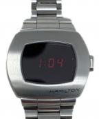 HAMILTONハミルトン）の古着「デジタルウォッチ PSRアメリカンクラシック H52414130」｜シルバー