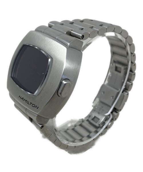 HAMILTON（ハミルトン）HAMILTON (ハミルトン) デジタルウォッチ PSRアメリカンクラシック H52414130 シルバーの古着・服飾アイテム