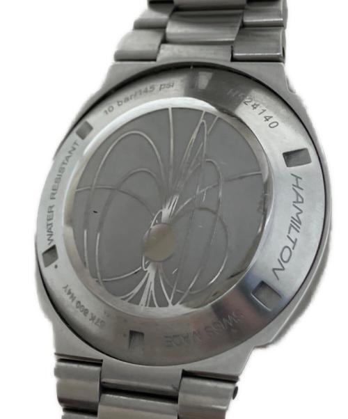 HAMILTON（ハミルトン）HAMILTON (ハミルトン) デジタルウォッチ PSRアメリカンクラシック H52414130 シルバーの古着・服飾アイテム