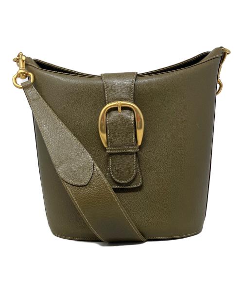 GUCCI（グッチ）GUCCI (グッチ) ショルダーバッグ オリーブの古着・服飾アイテム