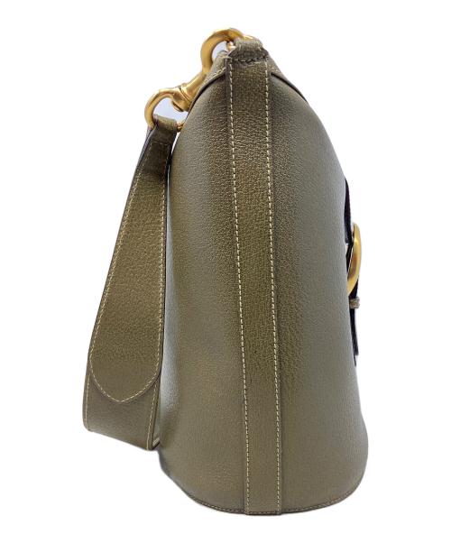 GUCCI（グッチ）GUCCI (グッチ) ショルダーバッグ オリーブの古着・服飾アイテム