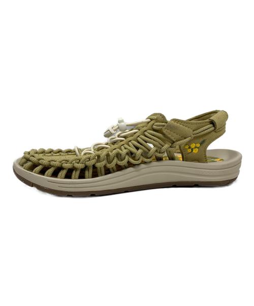 KEEN（キーン）KEEN (キーン) KEEN サンダル カーキ サイズ:24.5cmの古着・服飾アイテム