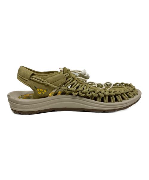 KEEN（キーン）KEEN (キーン) KEEN サンダル カーキ サイズ:24.5cmの古着・服飾アイテム