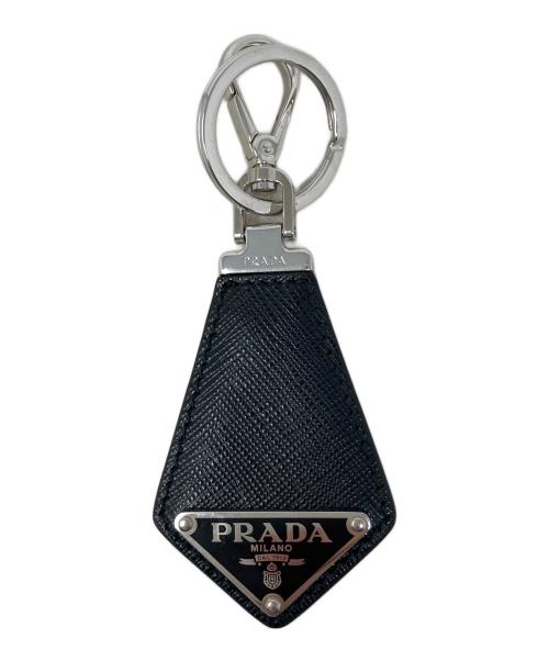 PRADA（プラダ）PRADA (プラダ) キーリング ブラックの古着・服飾アイテム