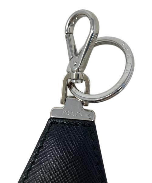 PRADA（プラダ）PRADA (プラダ) キーリング ブラックの古着・服飾アイテム