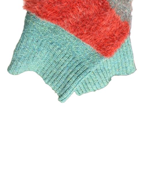 saby（サバイ）saby (サバイ) 厚手カーディガン マルチカラー サイズ:2（M）の古着・服飾アイテム