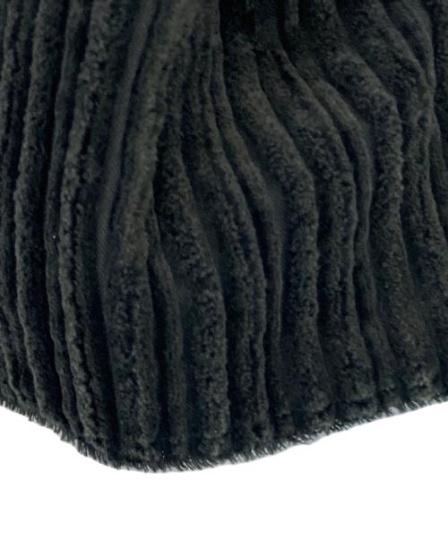 doublet（ダブレット）doublet (ダブレット) CORDUROY CUT-OFF JACKET ブラック サイズ:MEDIUMの古着・服飾アイテム