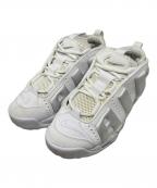 NIKEナイキ）の古着「NIKE More Uptempo Low Triple White スニーカー」｜ホワイト