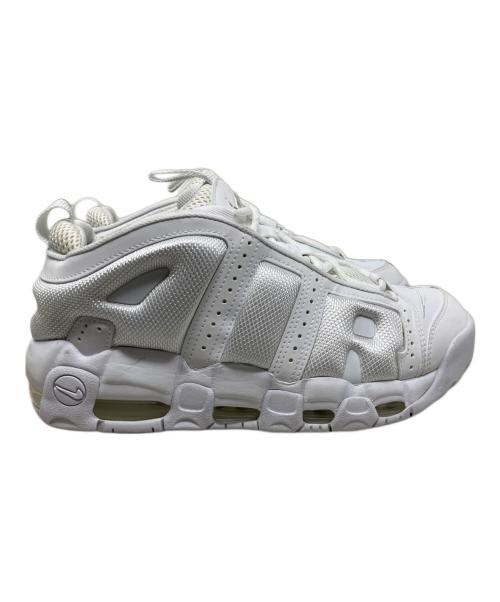 NIKE（ナイキ）NIKE (ナイキ) NIKE More Uptempo Low Triple White スニーカー ホワイト サイズ:24.5cmの古着・服飾アイテム