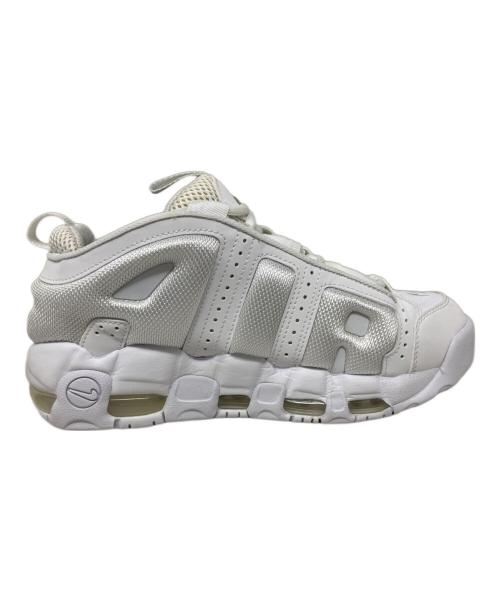 NIKE（ナイキ）NIKE (ナイキ) NIKE More Uptempo Low Triple White スニーカー ホワイト サイズ:24.5cmの古着・服飾アイテム