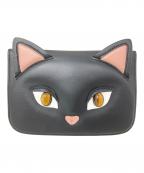 Kate Spade×CATSケイトスペード×キャッツ）の古着「ポーチ」｜ブラック