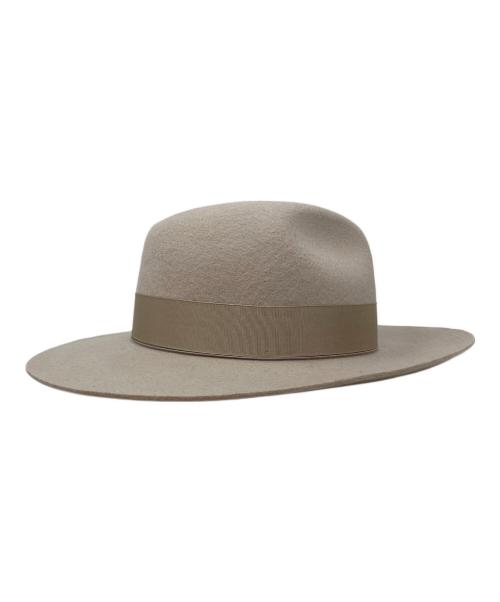 THE H.W.DOG&CO.（エイチダブリュードッグアンドコー）THE H.W.DOG&CO. (エイチダブリュードッグアンドコー) ハット ベージュ サイズ:38の古着・服飾アイテム