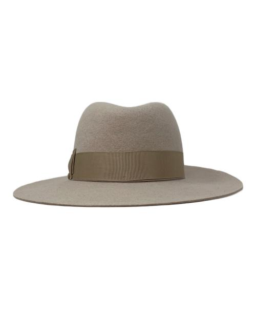 THE H.W.DOG&CO.（エイチダブリュードッグアンドコー）THE H.W.DOG&CO. (エイチダブリュードッグアンドコー) ハット ベージュ サイズ:38の古着・服飾アイテム