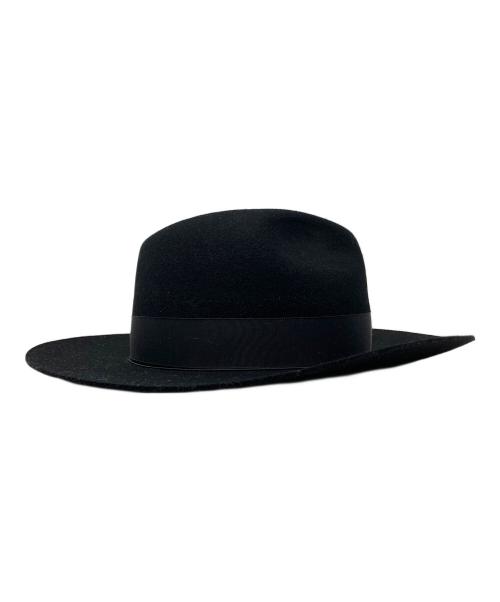 THE H.W.DOG&CO.（エイチダブリュードッグアンドコー）THE H.W.DOG&CO. (エイチダブリュードッグアンドコー) ハット ブラック サイズ:38 未使用品の古着・服飾アイテム