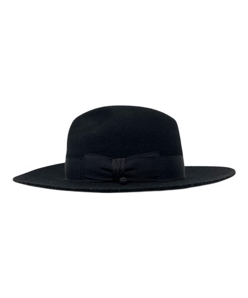THE H.W.DOG&CO.（エイチダブリュードッグアンドコー）THE H.W.DOG&CO. (エイチダブリュードッグアンドコー) ハット ブラック サイズ:38 未使用品の古着・服飾アイテム